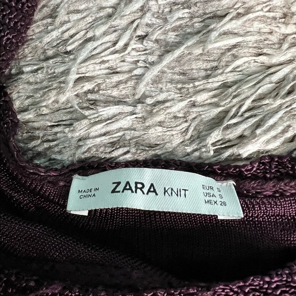 ZARA KNIT TOP - Picture 4 of 4